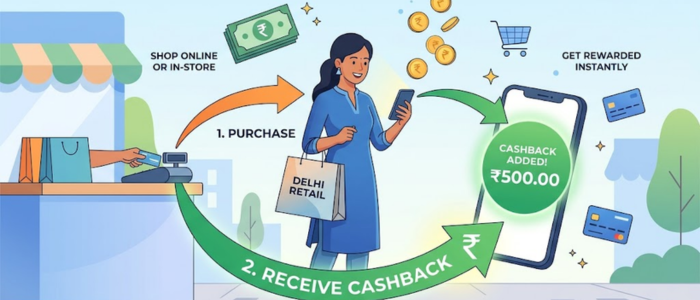 Shoppers earning cashback when buying through a creator's Zokera storefront