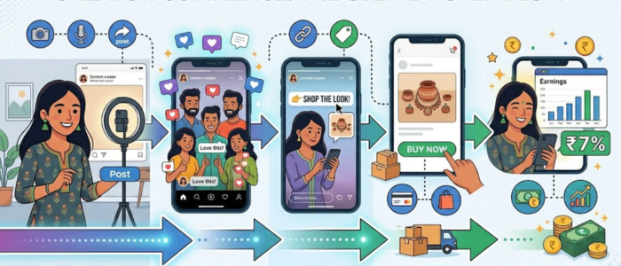 Creator Commerce process steps