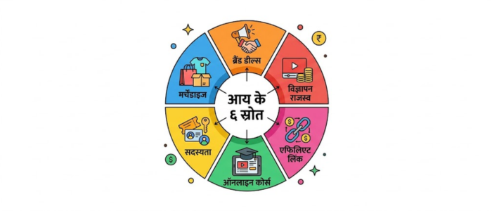 India mein content creators paise kaise kamate hain 2026