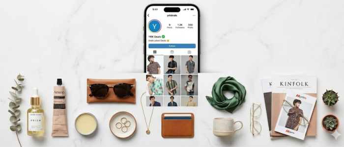 Curated product recommendations on a creator's Zokera storefront