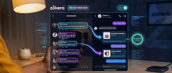 Use Zokera Auto-DM feature to earn money on Zokera today automatically