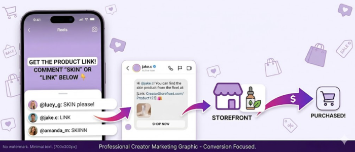 Zokera Auto-DM Instagram flow — how to use Zokera to convert followers into buyers