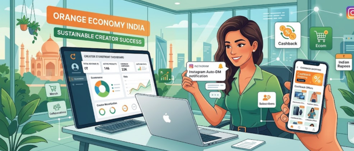 orange economy India budget 2026 content creators storefront monetization