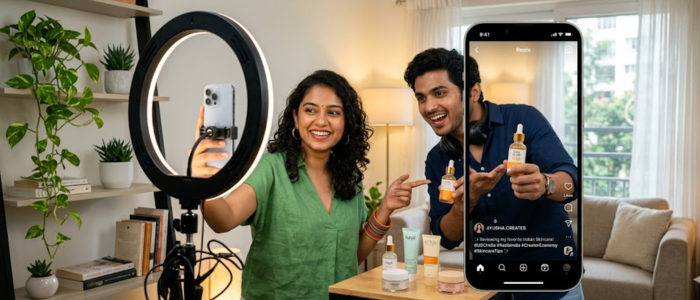 How to become UGC creator in India using smartphone and simple home setup