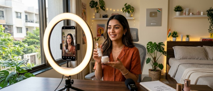 UGC Creator कैसे बनें India में smartphone से content बनाते creator