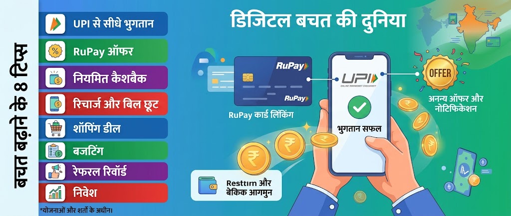 UPI कैशबैक ऑफर्स: 2026 के लिए पूरी गाइड के अनुसार कैशबैक बढ़ाने के तरीके