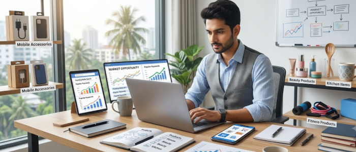 Choosing a profitable niche for a dropshipping business in India