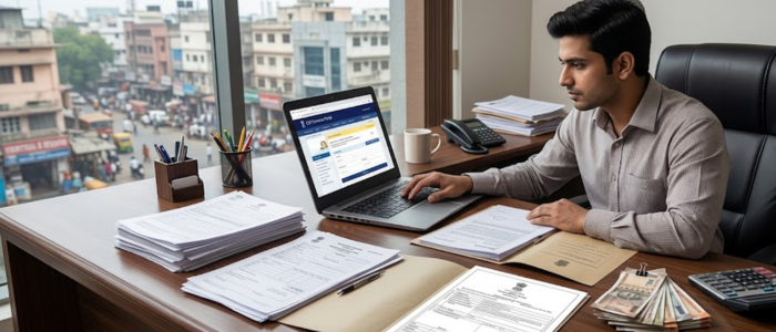 GST registration process for a dropshipping business in India