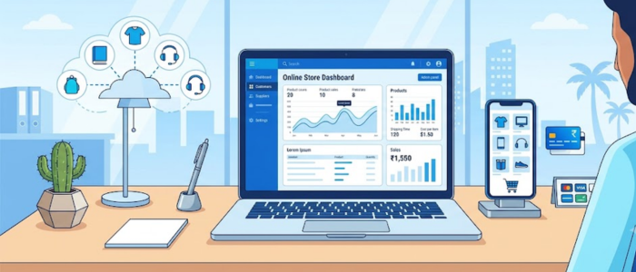 Setting up an online store for a dropshipping business in India