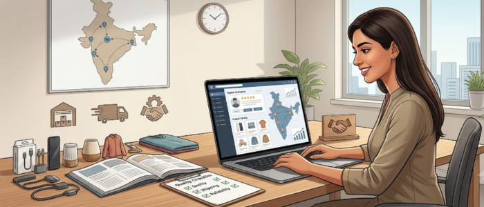 ड्रॉपशिपिंग बिजनेस 2026 में कैसे शुरू करें के लिए reliable supplier चुनते हुए व्यापारी