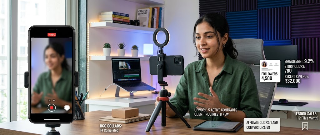 How creators earn without a large following through skills, UGC and product recommendations