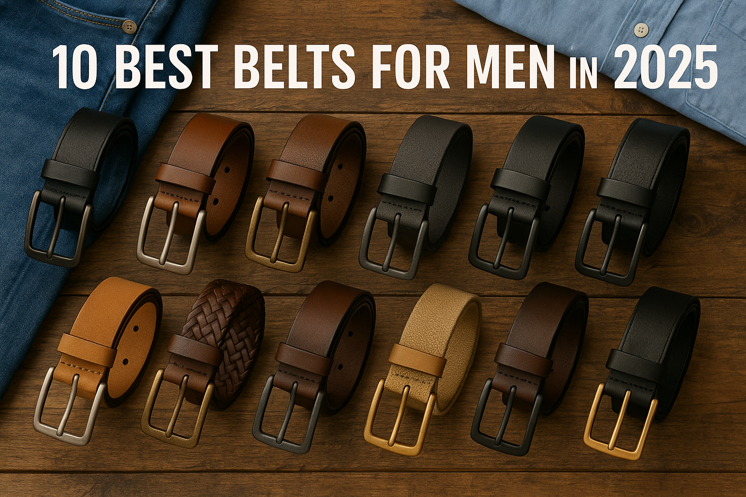 10 Best Belts for Men in 2025 (Stylish, Durable & Versatile Picks)