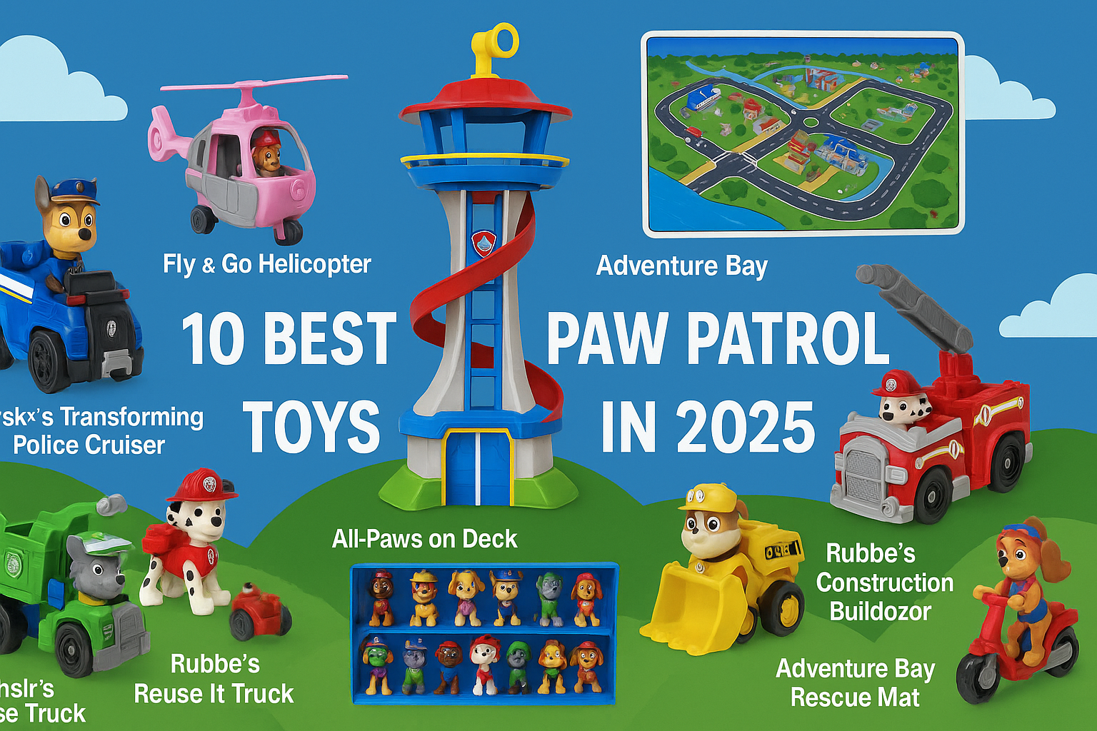 10 Best Paw Patrol Toys for Kids in 2025 – Expert Picks for Fun, Learning & Adventure