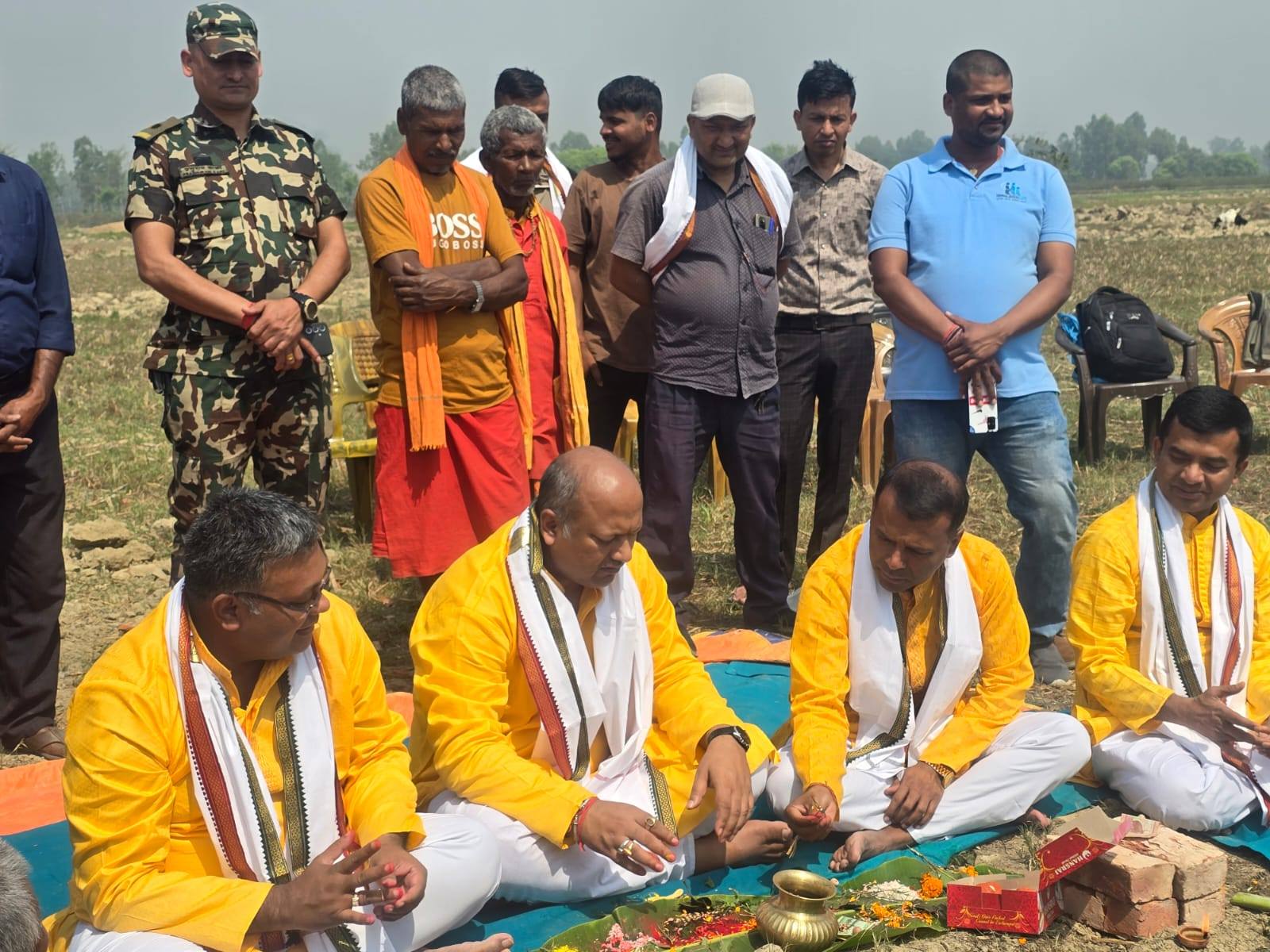 शैक्षिक प्रयोगशाला भवनको शिलान्यास