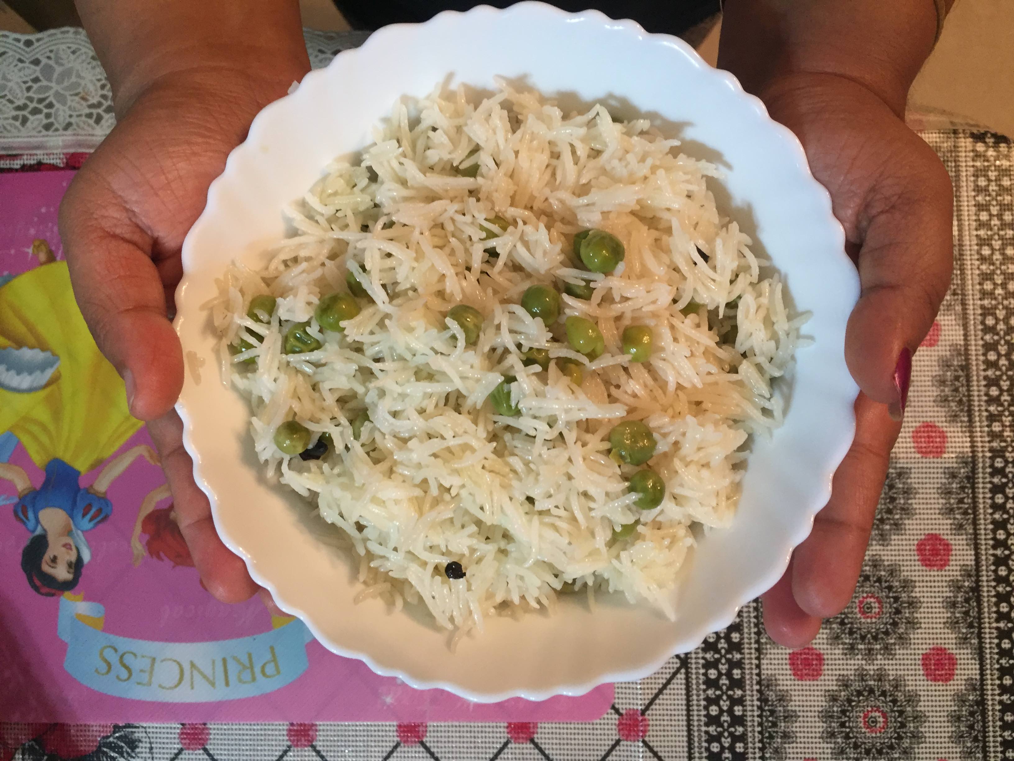 Peas Pulao (Matar Pulao)