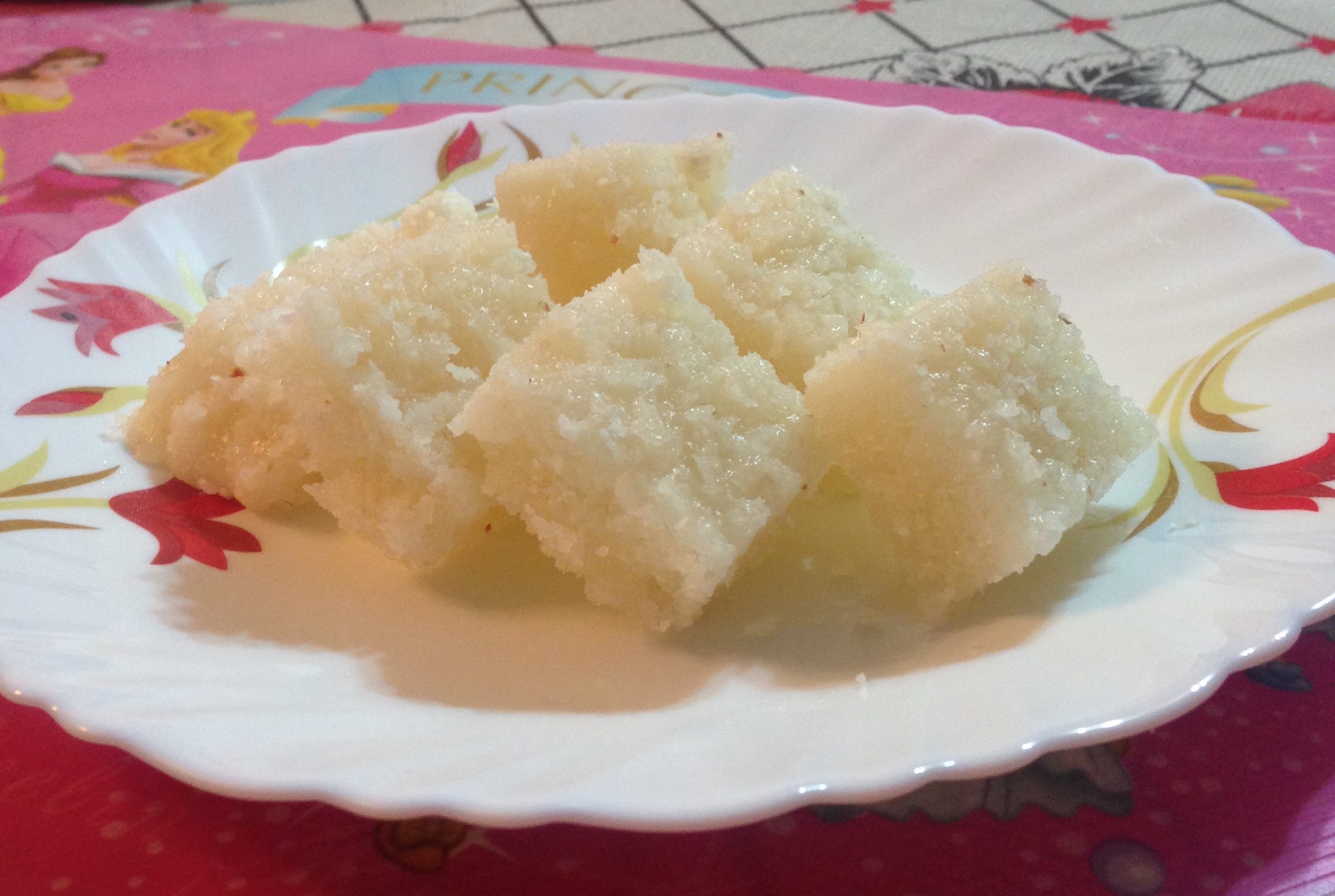 Coconut Burfi or kobbari Mithai