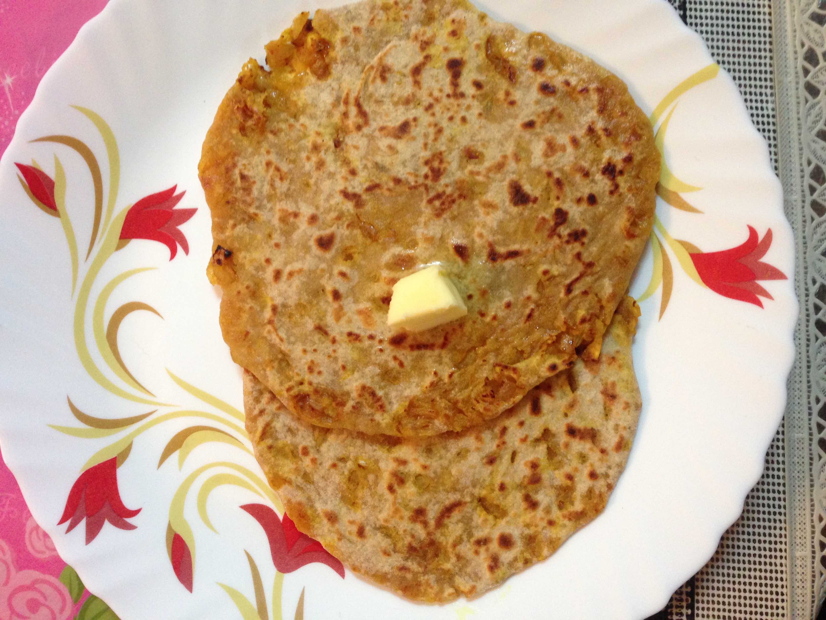 Onion Paratha ( Pyaaz Ka Paratha )