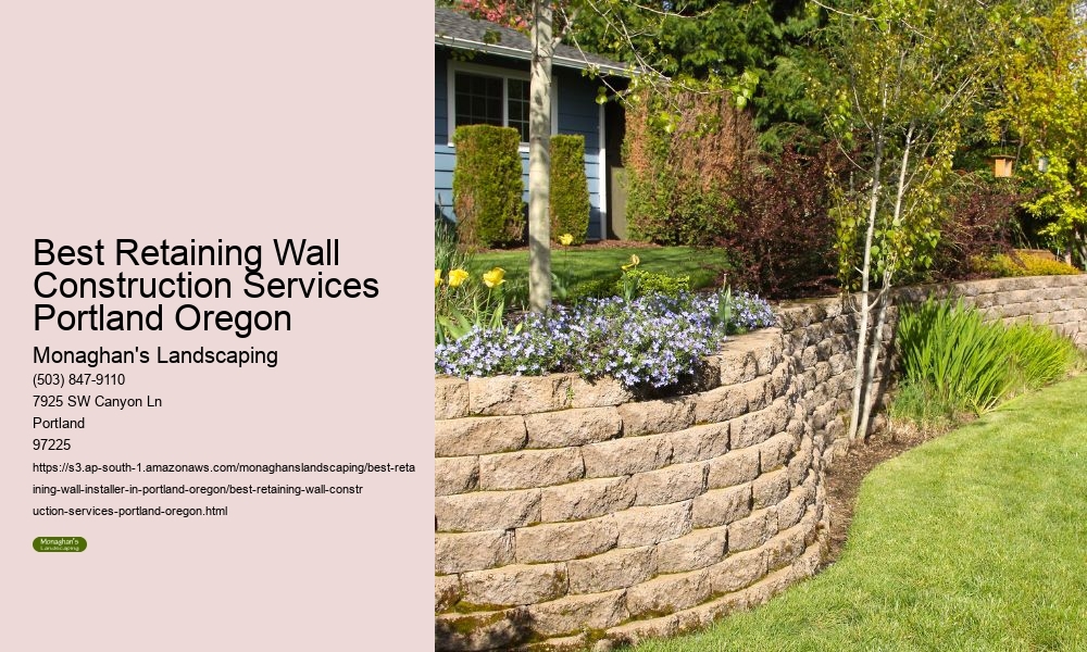 Best Retaining Wall Construction Services Portland Oregon