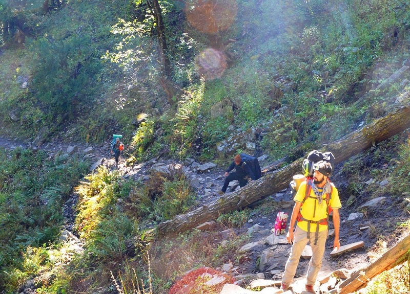 rupin pass trek route