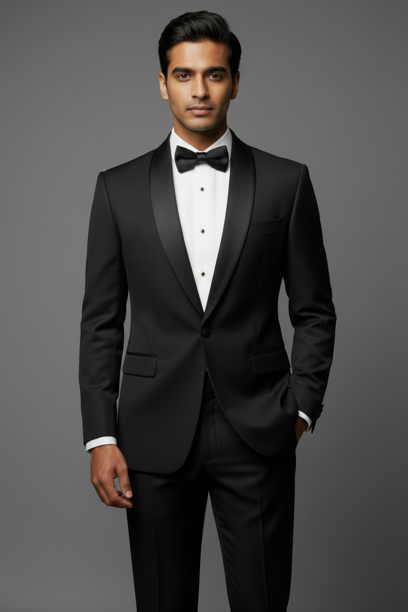 Monochrome Black Gala Suit