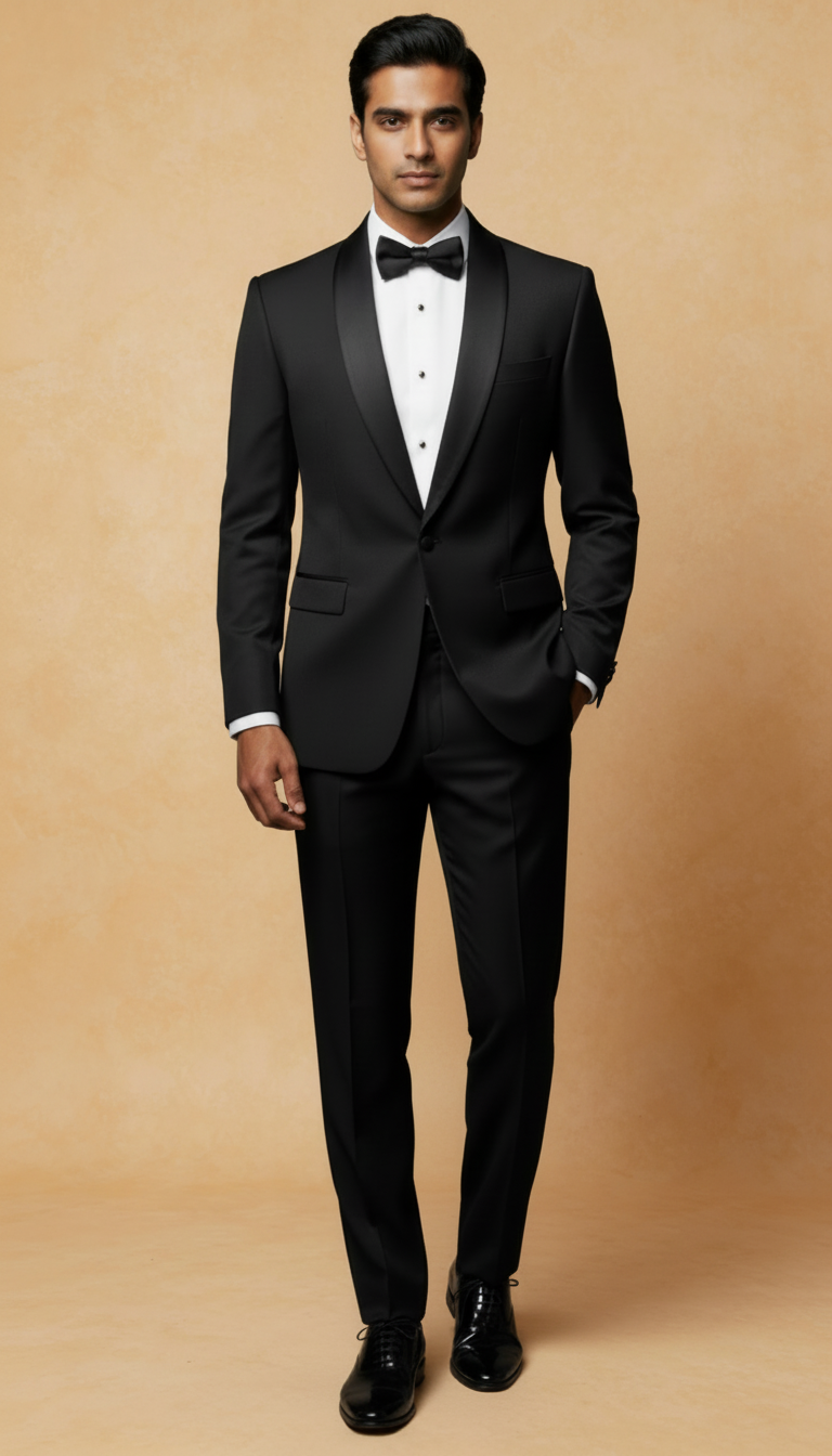 Monochrome Black Gala Suit