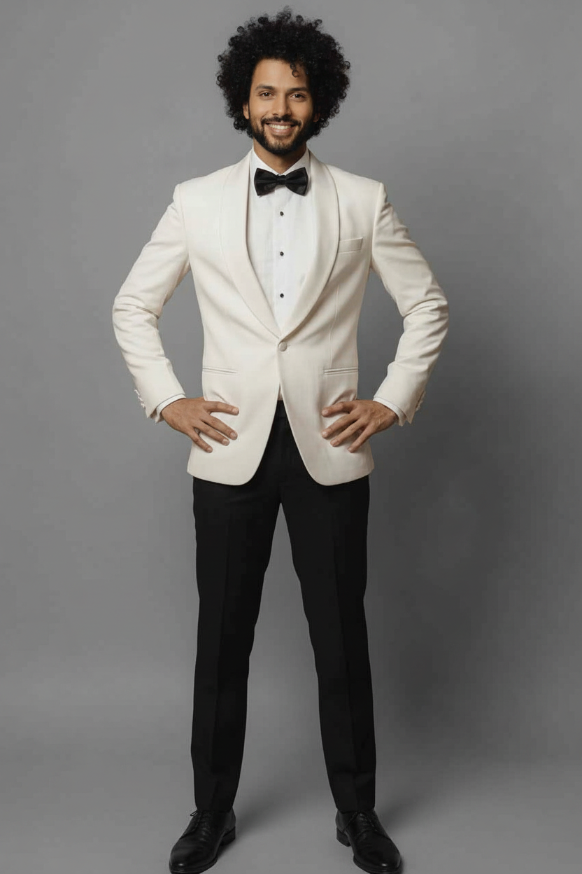IVORY ÉLAN TWO-PIECE SUIT