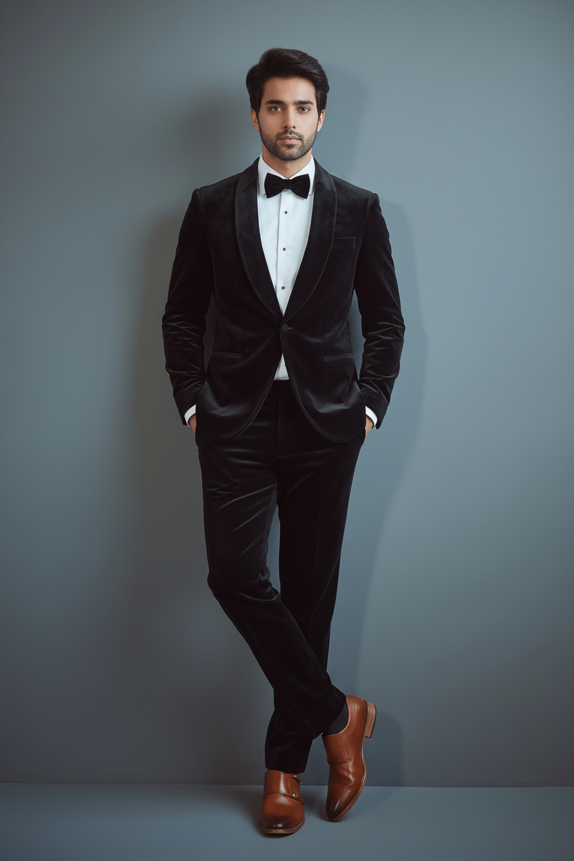 BLACK VELVET ROYALE TUXEDO