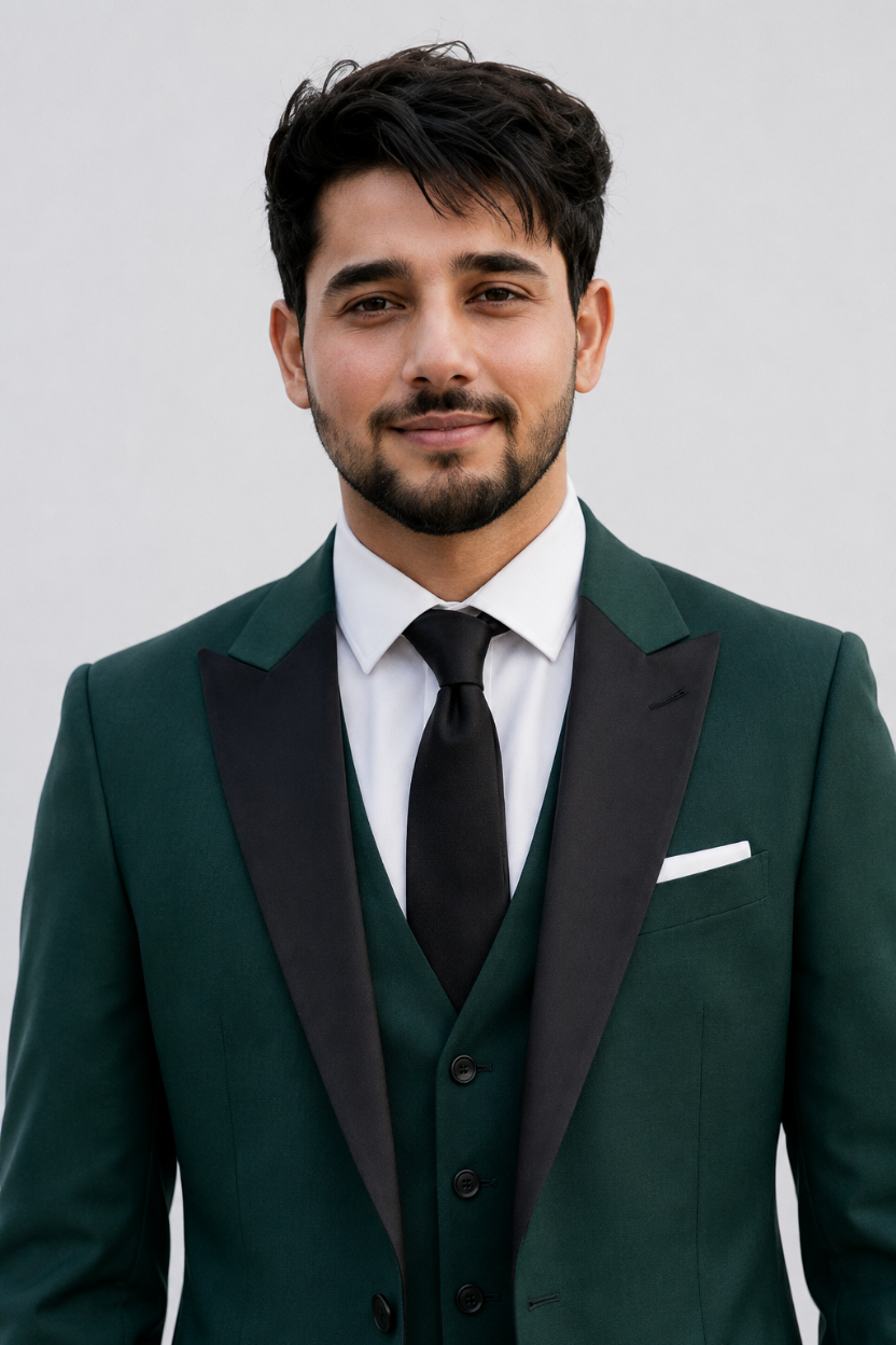 Green Olive  Prestige Tuxedo