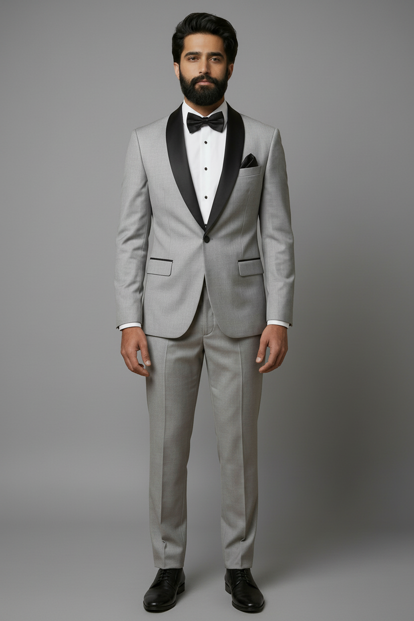 SILVER ROYALE TUXEDO