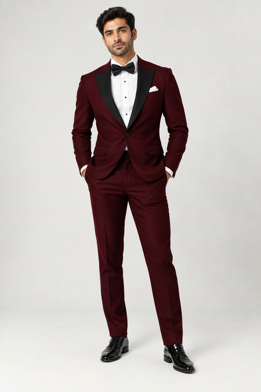 Maroon Royale Tuxedo