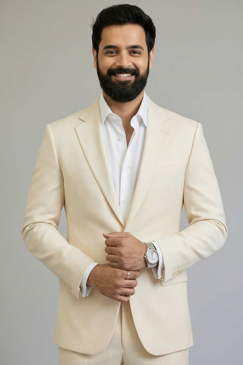 White Elegance Classic Suit