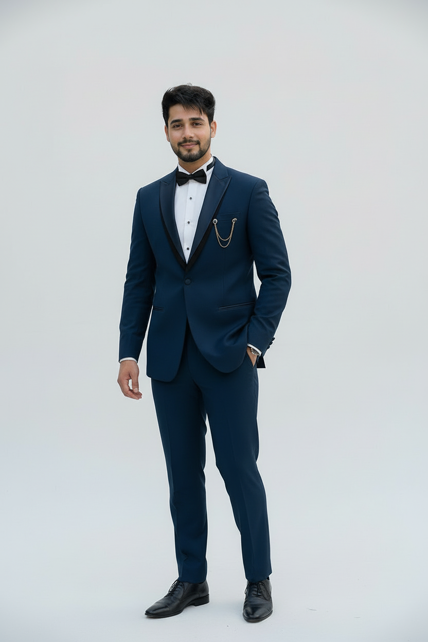 MIDNIGHT SAPPHIRE TUXEDO