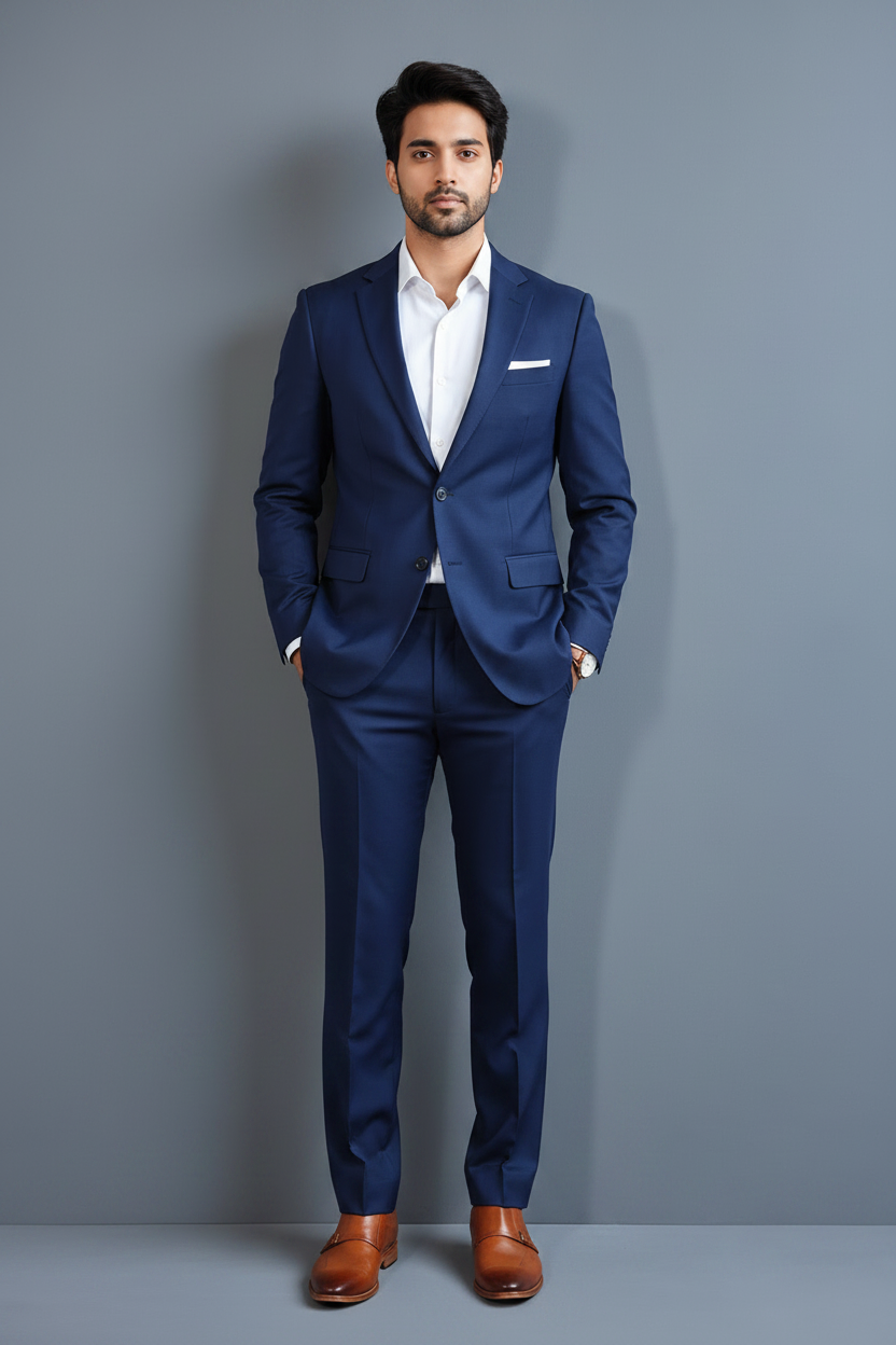Royal Blue Formal Business Suit