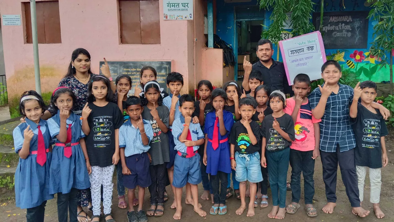 Democracy in Action: Akshara Students Vote on Holiday Days