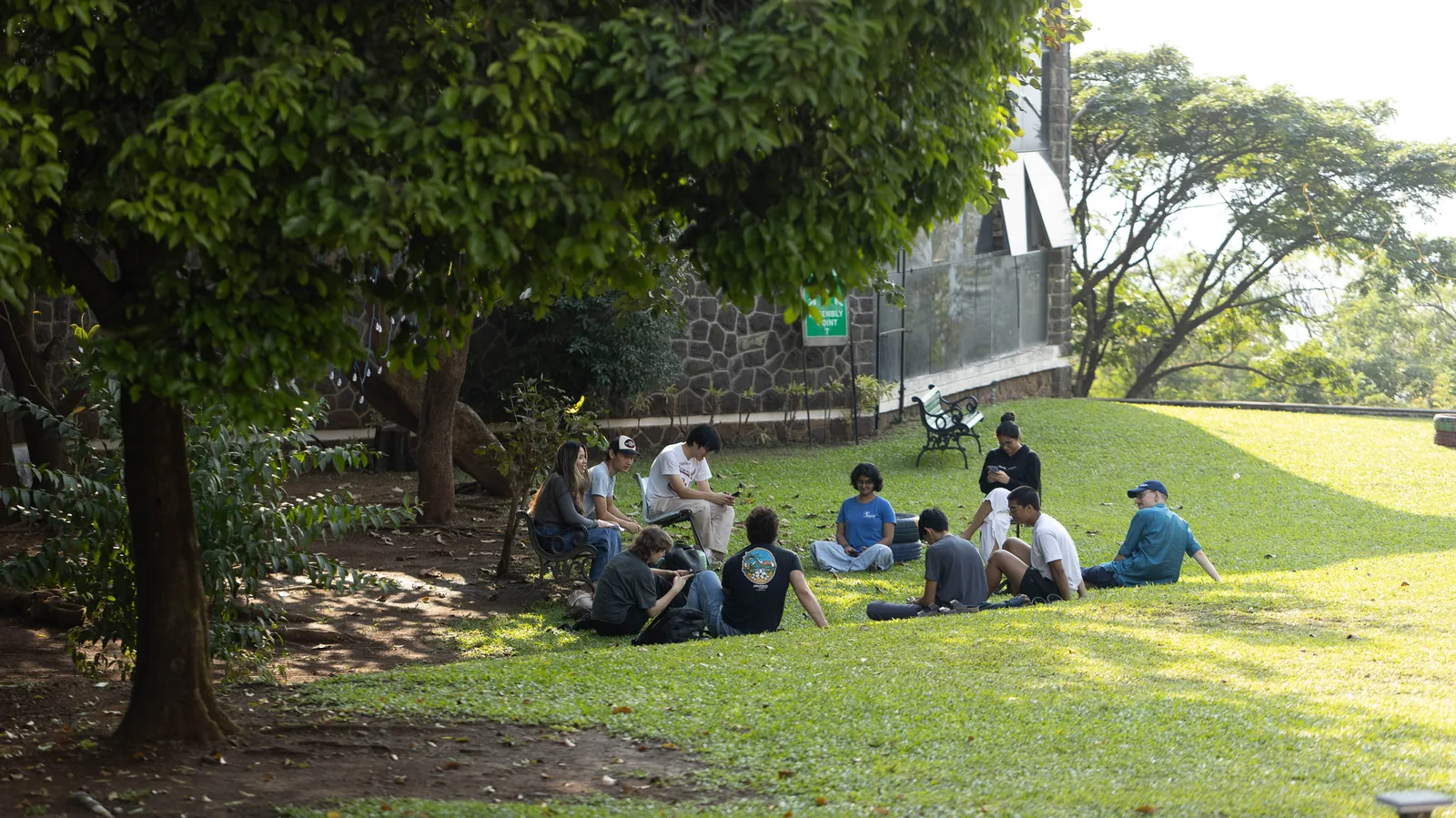 Lawn at UWC Mahindra