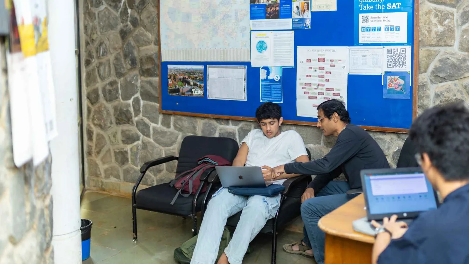 Through university guidance