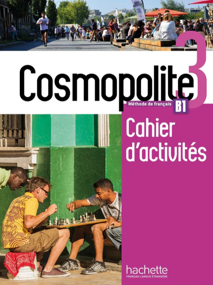 Cosmopolite 3-B1 Textbook with DVD +Workbook(2 Book Set)