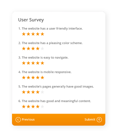 customer surveys