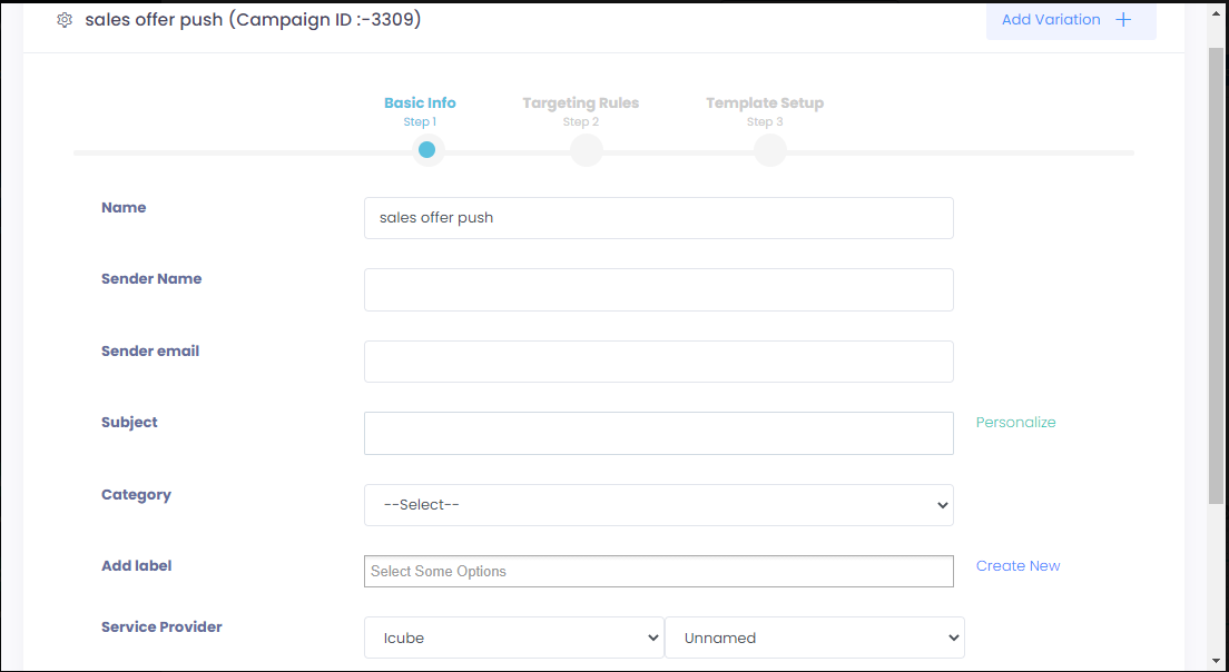 create new mail