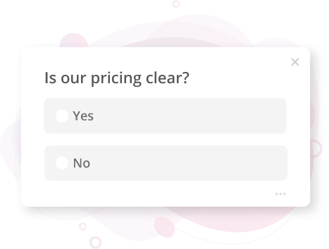 Is our pricing clear