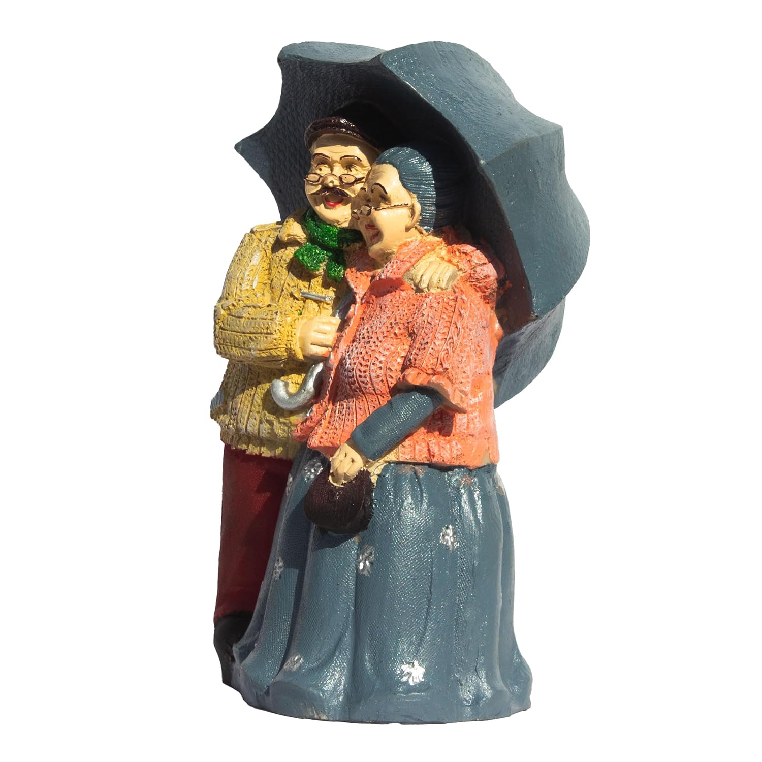 Dada Dadi Statue Showpiece - Hand-Painted Lovely Detailed Couple Figurine for Home Decor & Gifts (Dada Dadi 2) — photo — 4 of 7