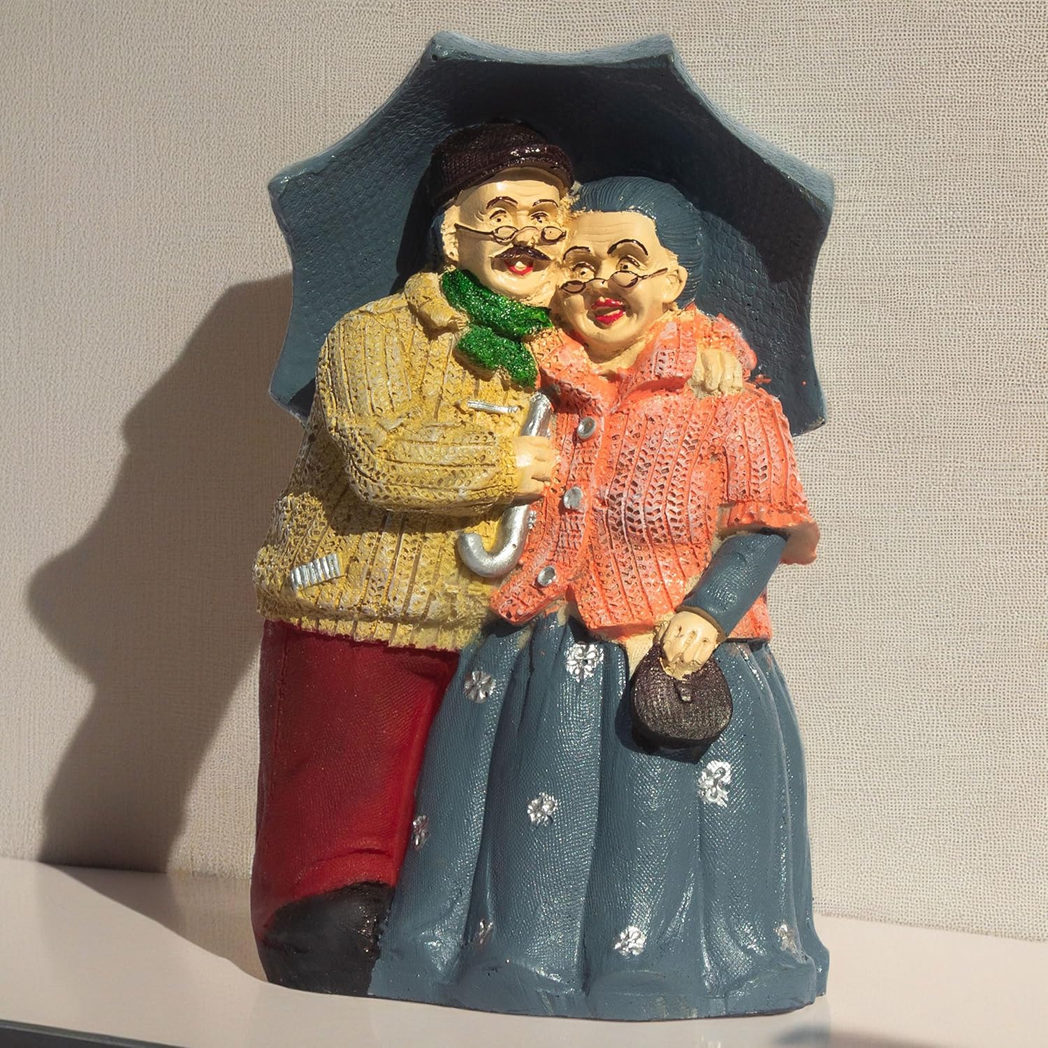 Dada Dadi Statue Showpiece - Hand-Painted Lovely Detailed Couple Figurine for Home Decor & Gifts (Dada Dadi 2) — photo — 6 of 7