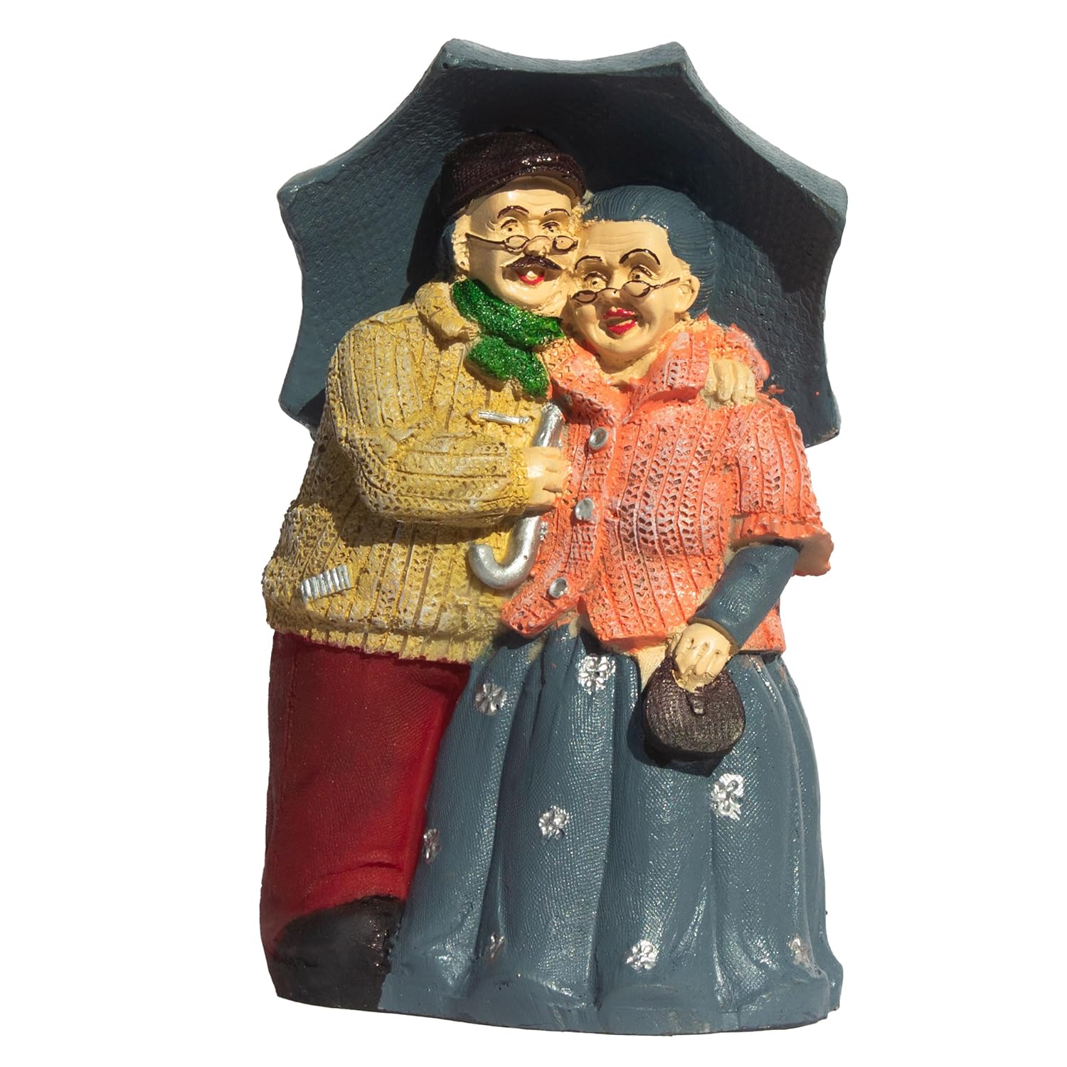 Dada Dadi Statue Showpiece - Hand-Painted Lovely Detailed Couple Figurine for Home Decor & Gifts (Dada Dadi 2) — photo — 2 of 7