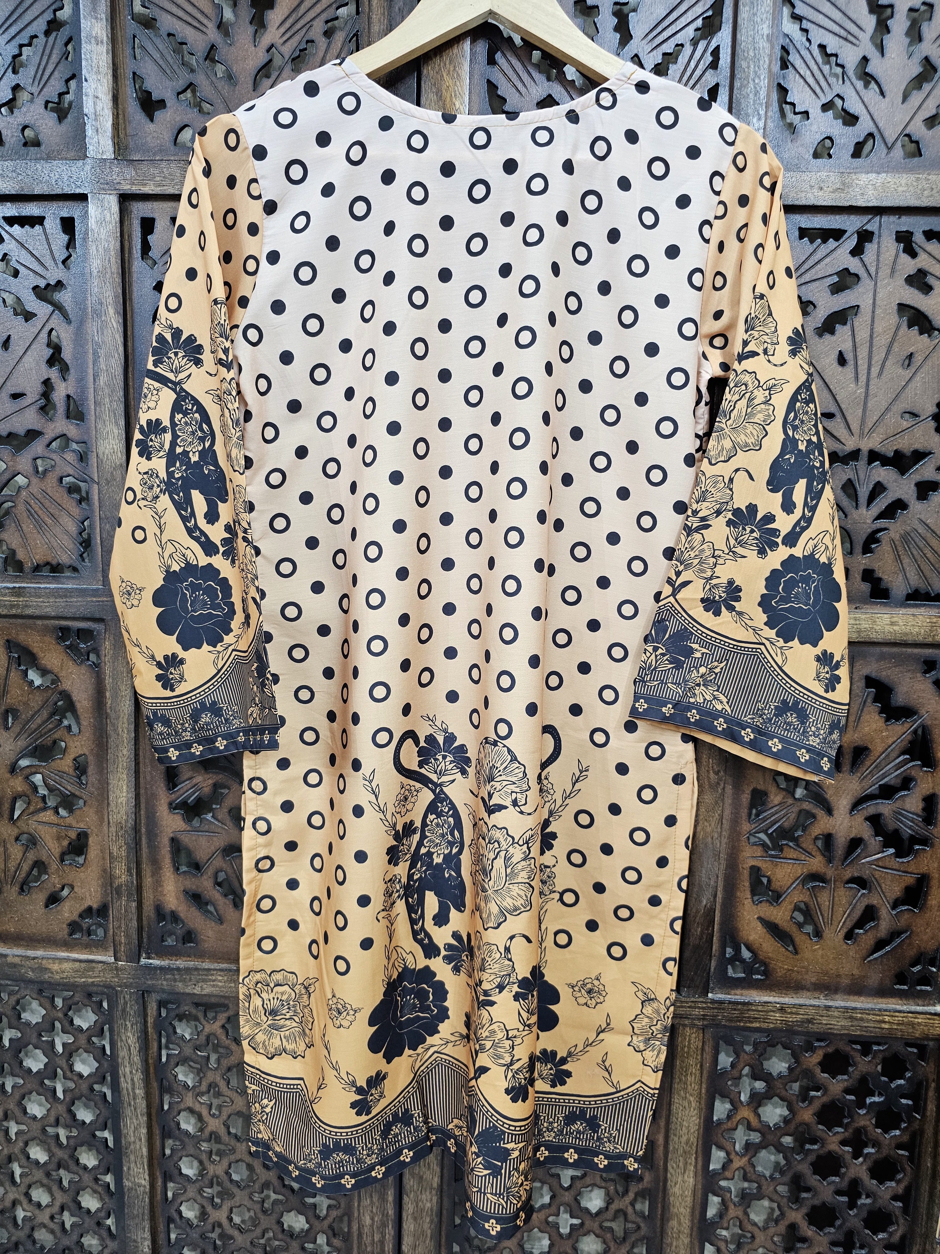 Yellow White Muslin Straight Floral Print Co-Ord Set view 3