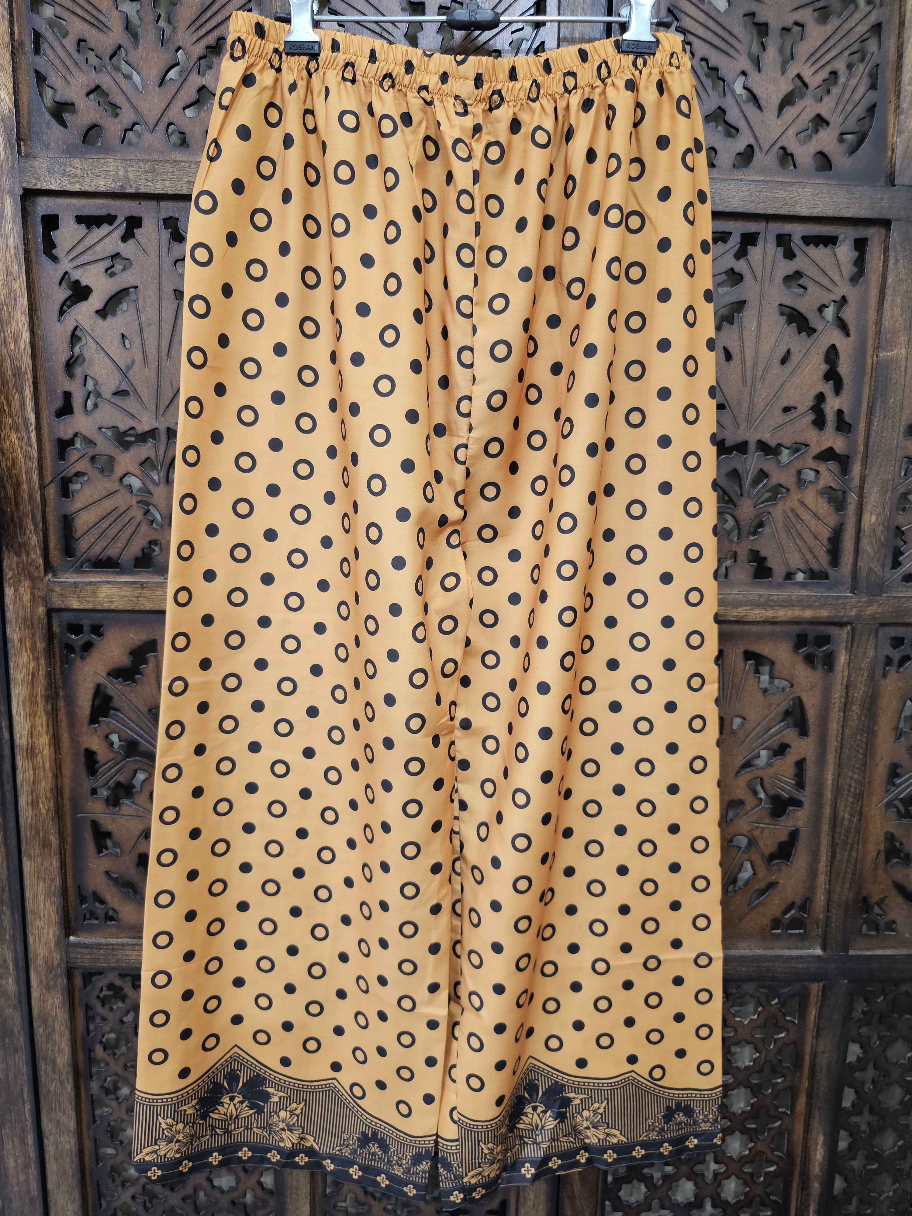 Yellow White Muslin Straight Floral Print Co-Ord Set view 4