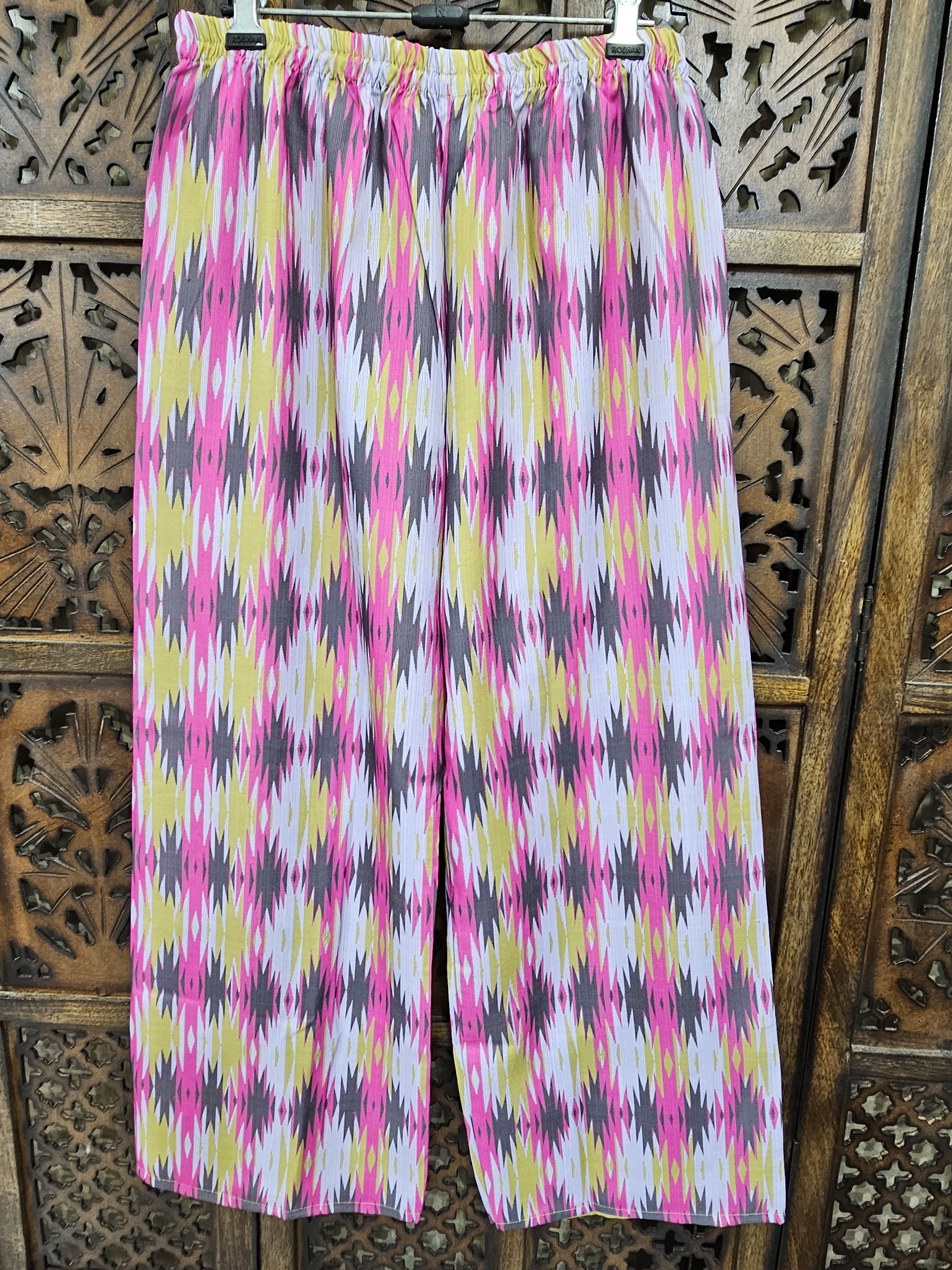 Multicolor Turkish Slub Cotton Straight Floral Print Kurta Pant Co-Ord Set view 4