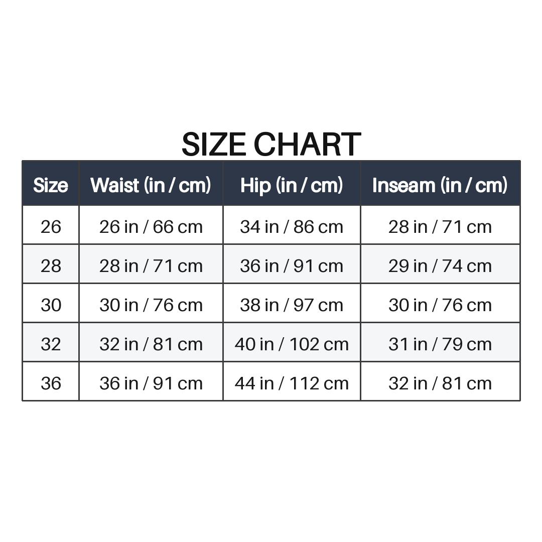 Men S Navy Blue Slim Fit Cotton Pant size chart