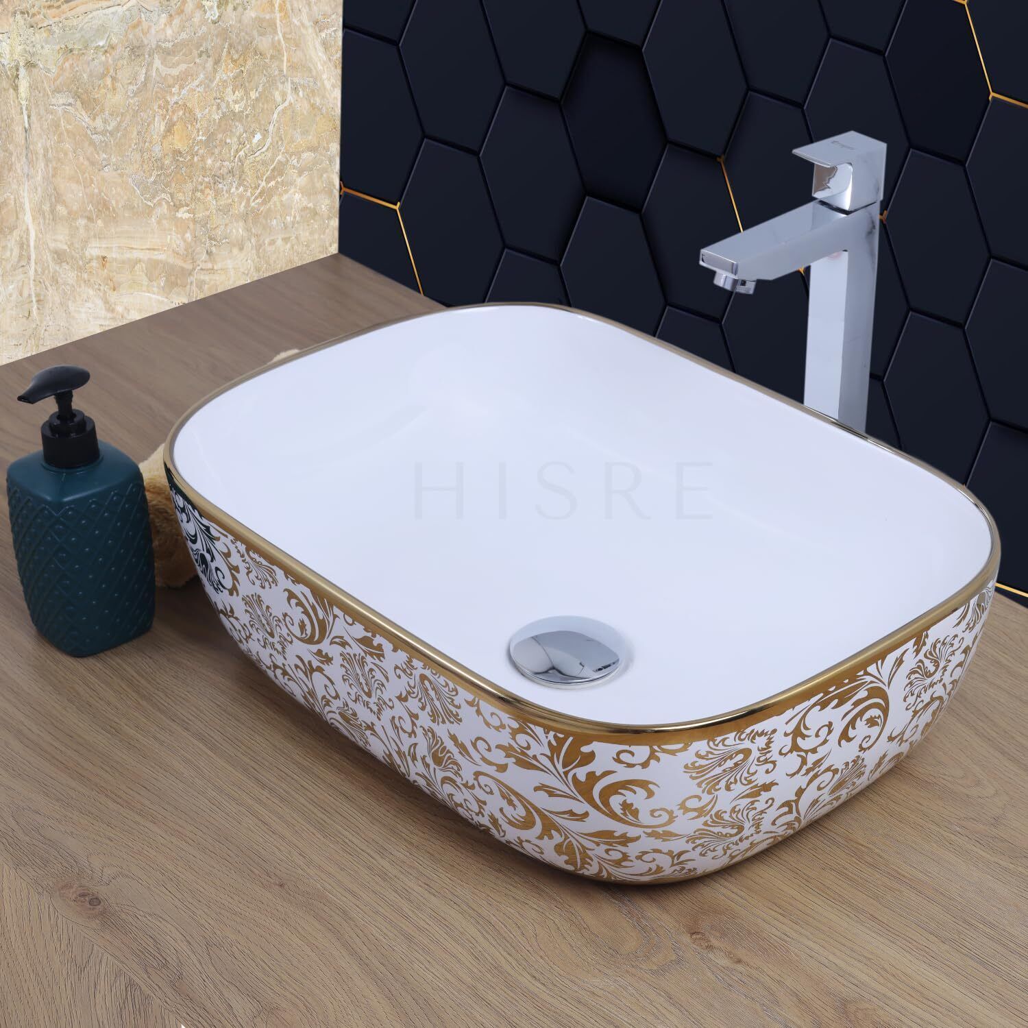 Multicolor Ceramic Bathroom Table Top Wash Basin