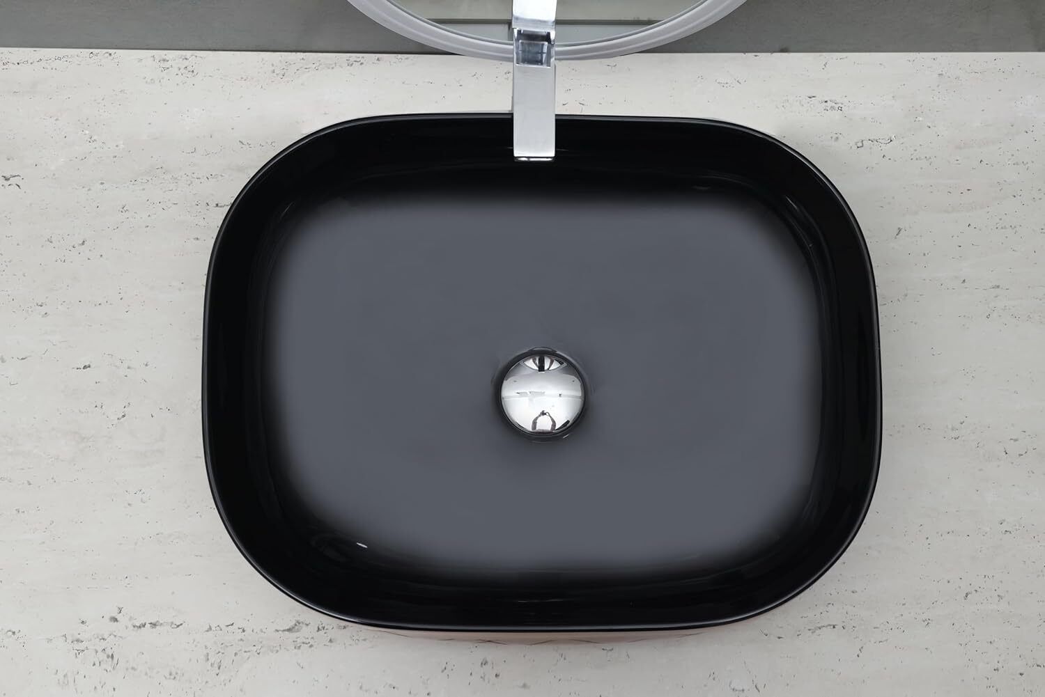 Brown Ceramic Table Top Wash Basin