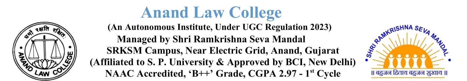 Anand Law College (Autonomous)